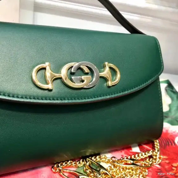 Hyper Peter bag Gucci small leather Zumi smooth shoulder 0610